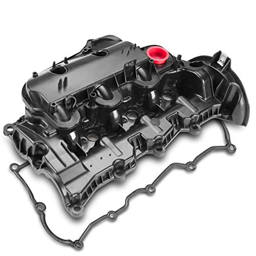 Right Engine Valve Cover Inlet Manifold with Gasket Compatible with Land Rover Discovery 2014-2018 LR4 2014-2016 V6 3.0L
