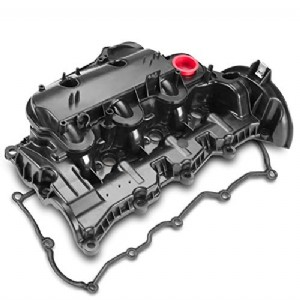 Right Engine Valve Cover Inlet Manifold with Gasket Compatible with Land Rover Discovery 2014-2018 LR4 2014-2016 V6 3.0L